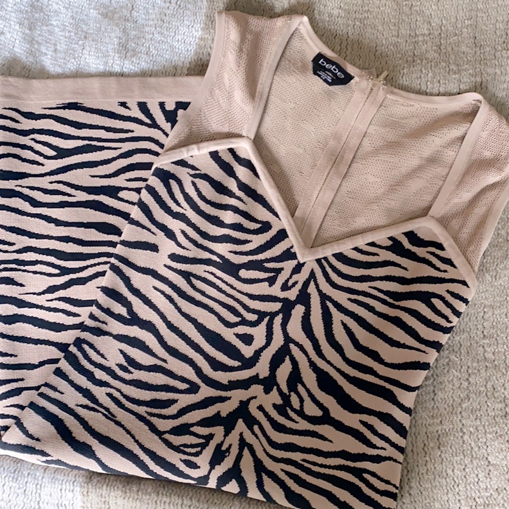 BEBE Leopard Dress